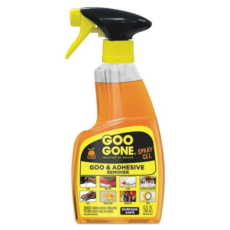 

Goo Gone Spray Gel Cleaner Citrus Scent 12 oz Spray Bottle