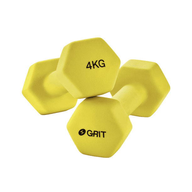 Mancuernas Y Pesas Decathlon Discos De Pesas De Neopreno 2x4kg