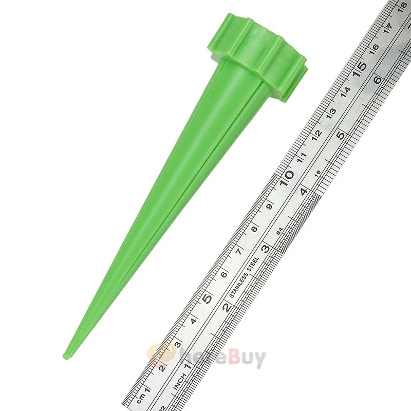 PURELY- 12X Drip Irrigation System Kit Drippers Self Watering Spikes Plant Flower Garden