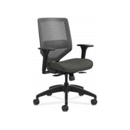 UPC: 0888206238485 | HON Solve Series ReActiv Back Task Chair Ink/Charcoal SVR1ACLC10TK