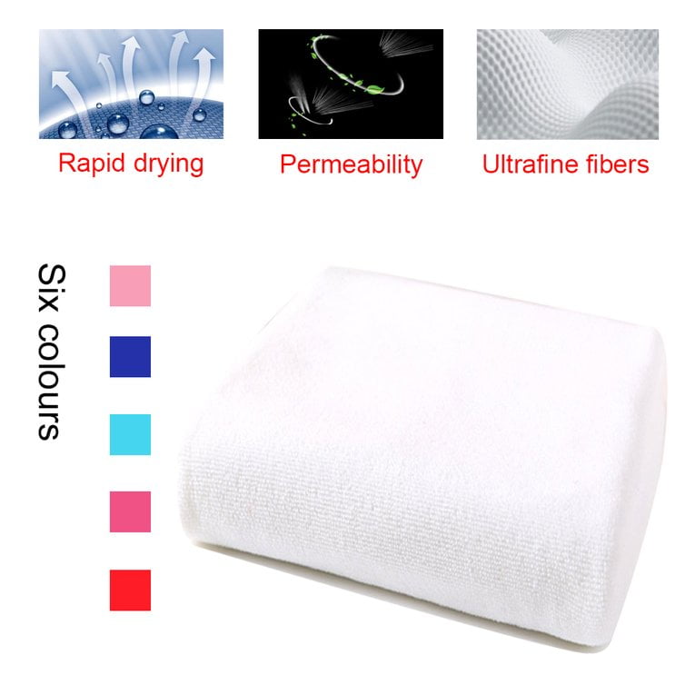 Multipurpose Microfiber Absorbent Fast Drying Bath Beach Towel Washcloth Swimwear Hair Towel Sports Fitness Towels