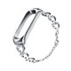thumbnail image 1 of Correa De Reloj En Forma De Corazón Accesorios De Reloj Correa De Reloj De Pulsera A Prueba De Herrumbre Para Hombres Plata, 1 of 9