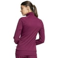thumbnail image 4 of Cherokee Women's Infinity Zip Front Warm-up Jacket, Wine, 5X-Large, 4 of 4