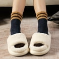 thumbnail image 2 of Wool Socks - Wool Socks for Women Men Soft Thick Warm Winter Knit Vintage Crew Socks Casual, 2 of 7