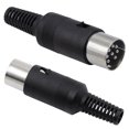 thumbnail image 4 of Conector DIN de 8 pines SHUKEFER macho + enchufe hembra, 4 of 7