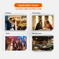 thumbnail image 4 of LED String Light Heart Shape 3 1 2 5 Strip Lamp Romantic Hanging Decor for Party Wedding Anniversary, 6 Meters, 4 of 7