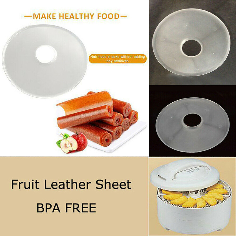 RollUp Sheet Fruit Food Dryer Tray Leakproof Dehydrator Kitchen Round