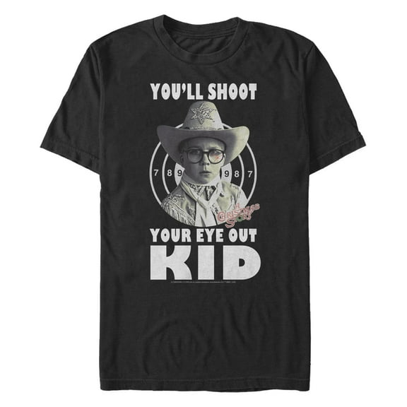 Men's A Christmas Story You'll Shoot Your Eye Out Kid  Graphic T-Shirt