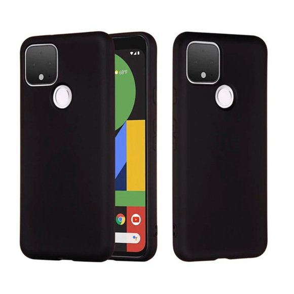 [PST] Google Pixel 4a 5G (6.2") Case, Ultra Slim Soft TPU Silicone Anti-Scratch Shockproof Bumper Back Case Cover