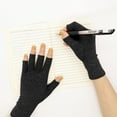 thumbnail image 2 of Gloves For and Support 3D Compression Gloves For Hand Joint Comfortable Finger Gloves For Daily Use Typing Writing Lifting Sports Goggles About Glasses Dog Seat Belt For Car Carabiner Seat Belt Men's, 2 of 4
