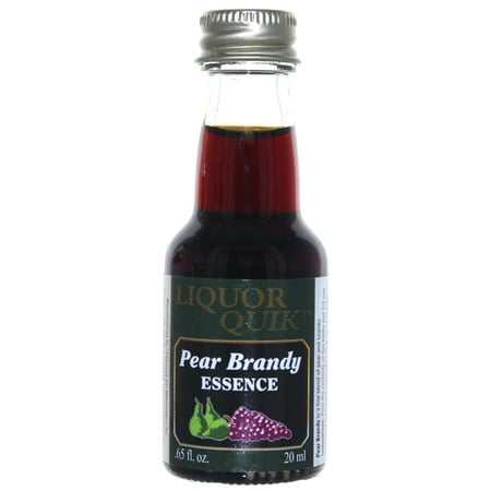 Liquor Quik Natural Brandy Essence 20 mL (Pear
