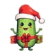 thumbnail image 2 of Mini Colgante de Pepino para Árbol de Navidad, Decoración Navideña de Acrílico, Bonito Adorno Festivo, Accesorio Versátil para Coche y Regalo, Fácil de Colgar, Símbolo de Bendición, 1 Unidad., 2 of 3