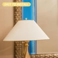 thumbnail image 4 of Raindrops 2pcs Decorative Lamp Finials Metal Golden Easy Installation For Homeowners, 4 of 6