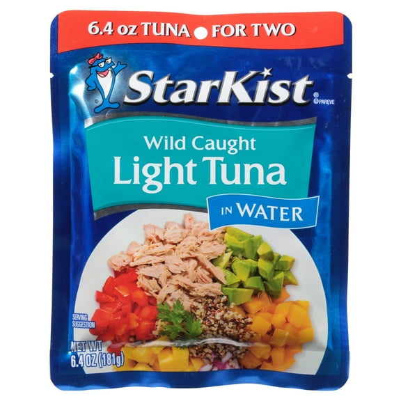 2 Pack - Starkist Tuna Chunk Light In Water 6.4 oz Package May Vary
