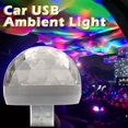 thumbnail image 3 of Coche LED Atmósfera Lámpara USB Mini RGB Luz decorativa Auto Styling (Blanco) Tmvgtek Accesorios para autos y motos, 3 of 8