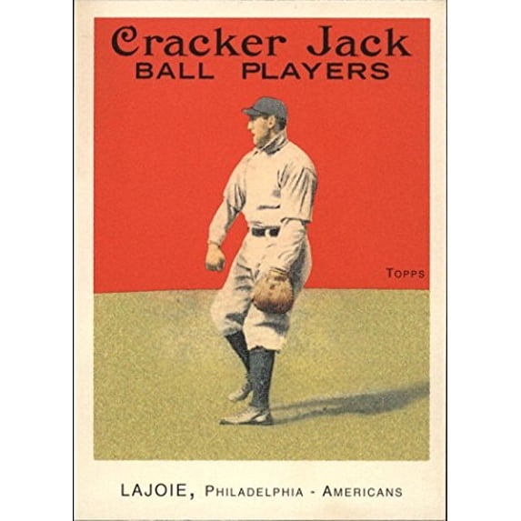 2004 Topps Cracker Jack #66A Nap La Joie ERR MLB Baseball Trading Card