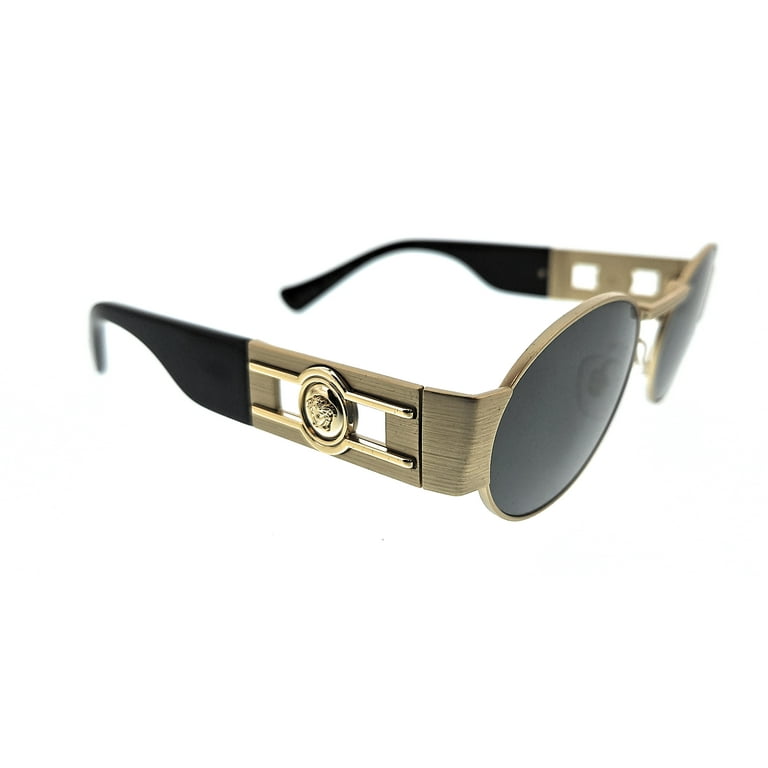 Versace Sunglasses VE 2264 100287 Matte Gold Dark Grey