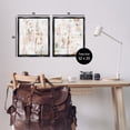 thumbnail image 4 of Stupell Industries Subtle Chaotic Patterns Abstract Painting Black Floater Framed Canvas Art Print Wall Art, 17 x 21, Set of 2, 4 of 10