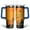 Black Castle On-1, variant on Black Castle on Halloween 30 Oz Tumbler with Handle Lid and Straw, Stainless Steel Double Walled Vacuum Insulated Cup, Cute Birthday Gifts Tumbler for Women Men Friends