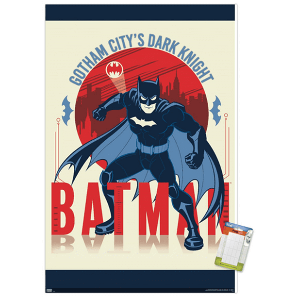 DC Comics Batman - Gotham City's Dark Knight Wall Poster, DC Comics Batman - Gotham City's Dark Knight Wall Poster,