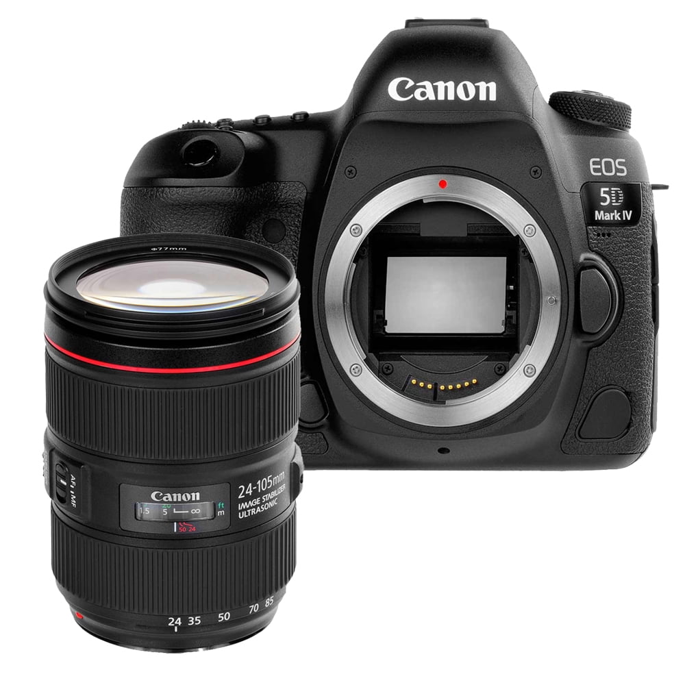 Canon EOS 5D Mark IV DSLR Camera with 24-105mm f/4L II Lens Canon EOS 5D Mark IV DSLR Camera with 24-105mm f/4L II Lens
