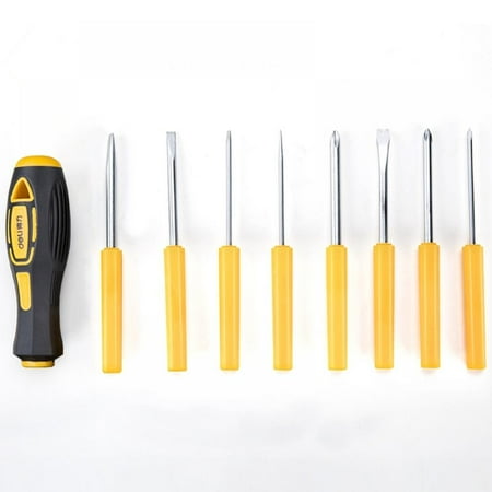 

Deli Multi-purpose Screwdriver 9-piece Set Anti-slip scratch-resistant grease-resistant