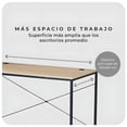 thumbnail image 4 of Escritorio Relan Top Living Desk-11, estilo esquinero en L, diseño industrial y moderno., 4 of 6