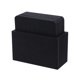 thumbnail image 5 of posavasos de fieltro absorbentes de agua, almohadilla aislante gruesa no tejida, plegable, multiusos, para fiestas en casa, color negro, 5 of 7