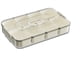 thumbnail image 3 of Caja de almacenamiento para nevera, caja de aperitivos dividida, refrigerador moderno extraíble, caja de condimentos para comida fresca, comedor, cafe Rejilla blanca 8, 3 of 10