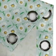 thumbnail image 4 of Ambesonne Grommet Curtain, , 50"x60", Fern Green and Earth Yellow, 4 of 5
