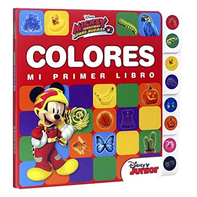 Colores. Mi Primer Libro. Mickey sobre ruedas, de The Novel The Novelty Book Mi Primer Libro