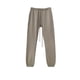 thumbnail image 3 of Pantalones largos para hombre, con cintura elástica, color liso, con cordón y bolsillos, de poliéster., 3 of 4