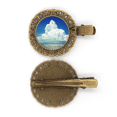 thumbnail image 1 of Océan Ciel Eau Science Nature Photo Épingle à Cheveux Coiffure Broche Cheveux Clip Barrette, 1 of 3