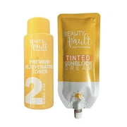 Beauty Vault Rejuvenating Toner & Tinted Sunscreen SPF45