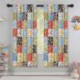 thumbnail image 5 of Pioneer Flower Floral Print Pattern Teens Curtains,Teens Insulated Curtains Set Of 2,Bedroom Essentials,Toddler Room Decor 42"x63", 5 of 5