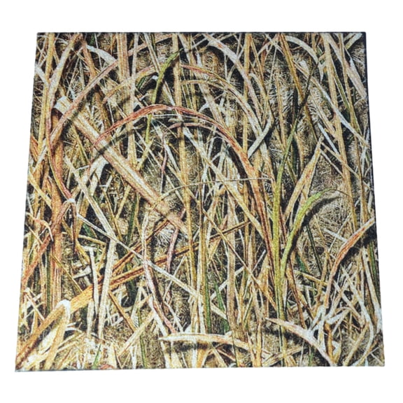 Tread Haven Bottomland Camouflage Peel & Stick Carpet Tiles, 18" x 18", 20 Tiles (45 sq ft)