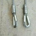 thumbnail image 5 of Cable Thimble Stainless Steel Rope Thimble Rope Thimble Rigging for Wire Rope Cable Wire Rope Chain Thimble Racking Tool, 5 of 7