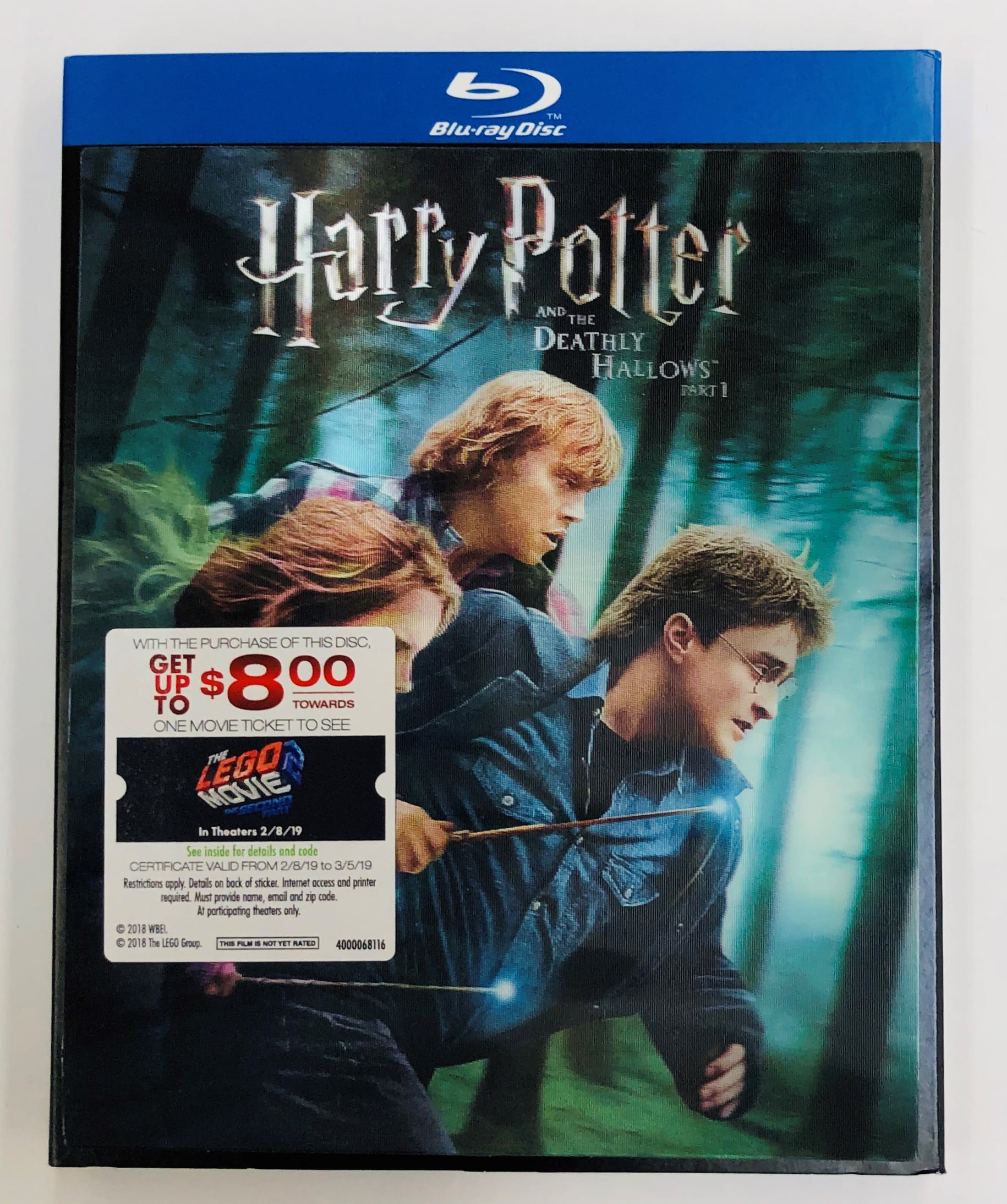 harry potter deathly hallows part 2 blu ray