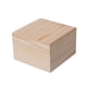 thumbnail image 3 of Caja de madera con tapa para guardar recuerdos, decorativa y cuadrada, ideal para manualidades. 12cmx12cmx8cm, 3 of 9