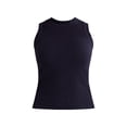 thumbnail image 2 of Free Assembly Women’s Scallop Trim Sleeveless Sweater, Lightweight, Sizes XS-XXXL, 2 of 5