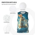 thumbnail image 3 of Sikiie Cute Angel Winged Rabbit Basketball Jersey Reversible Men's Mesh Athletic Sports Shirts Training Practice S-4XLLarge, 3 of 6
