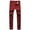 Red, variant on Lovskoo 2024 Mens Dress Pants Classic Casual Striped Plaid Trousers Slim Fit Stretch Suit Pants Blue