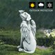 thumbnail image 5 of Resina Ángel Dog Garden Estatua Estatuas Estatuillas Casa Patio Paisaje Adornos Regalos Hugtrwg Para estrenar, 5 of 8