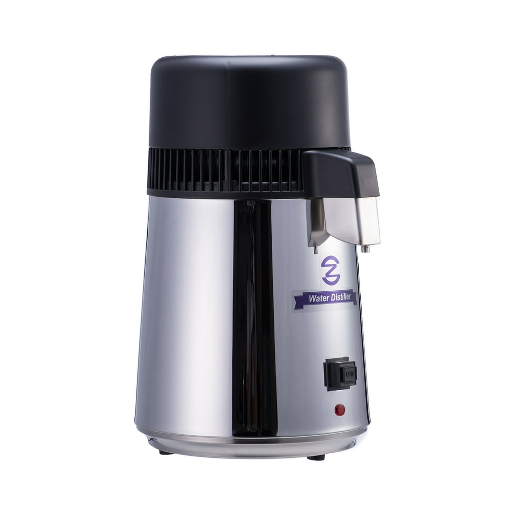 Water Distiller Water Purifier 1 Gallon/ 4L Countertop Stainless Steel FDA Listed