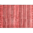 thumbnail image 1 of Ahgly Company Machine Washable Indoor Rectangle Abstract Red Modern Area Rugs, 5' x 8', 1 of 4