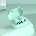 thumbnail image 1 of Audífonos inalámbricos Bluetooth TWS E6S audífonos con pantalla digital LED auriculares deportivos impermeables funcionan en todos los teléfonos inteligentes, 1 of 4