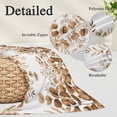 thumbnail image 2 of Brown Eucalyptus Leaves Pillow Covers, Linen Long Throw Pillow Case, Spring Summer Botanical Holiday Pillow Protector Decorative Cushion Cover for Living Room/Bedroom 20" x 30", 2 of 8