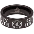 thumbnail image 5 of Don't Tread On Me Liberty or Death Tungsten Carbide Ring, 5 of 9