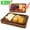 Coffce, variant on Tripumer Woven Bread Tray with Handle, Rectangular Storage Basket for Kitchen, Fruit, Vegetables, Snacks-Beige