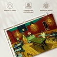 thumbnail image 6 of Elephant Stock The Night Cafe Wall Art - Horizontal Canvas Wall Art - Living Room Wall Decor - Hobbies And Lifestyle Canvas - Yellow And Red Decor By Vincent Van Gogh - 30" x 20", 6 of 8
